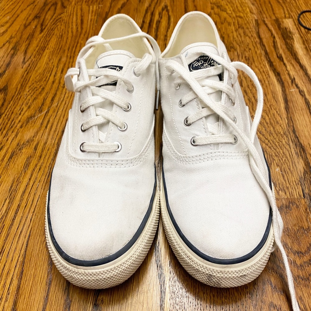 Top sider sperry size 8 women’s White sneaker